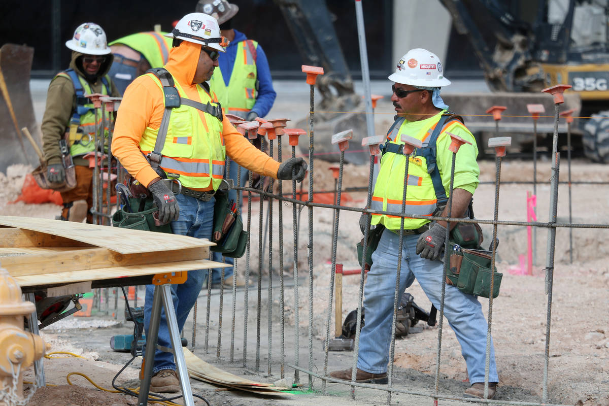 Progress Continues Inside Allegiant Stadium as Construction Nears