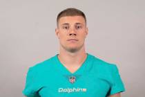 This is a 2019 photo of Quentin Poling of the Miami Dolphins NFL football team. This image refl ...