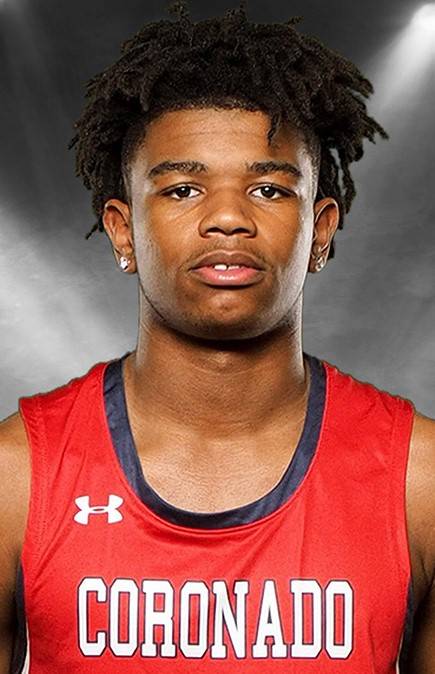 Coronado's Jaden Hardy is a member of the Nevada Preps all-state boys basketball team. (Jeff Ka ...