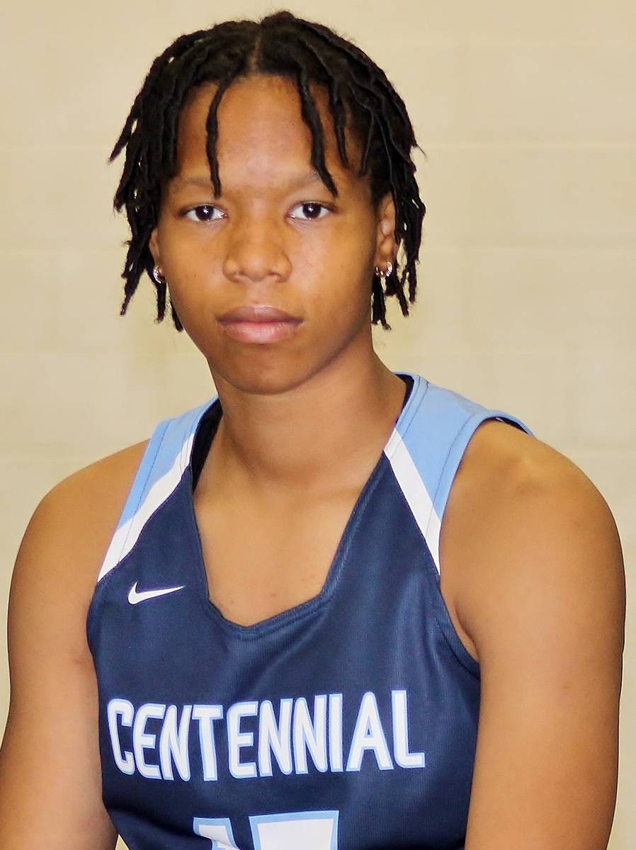 Centennial's Daejah Phillips is a member of the Nevada Preps all-state girls basketball team. ( ...