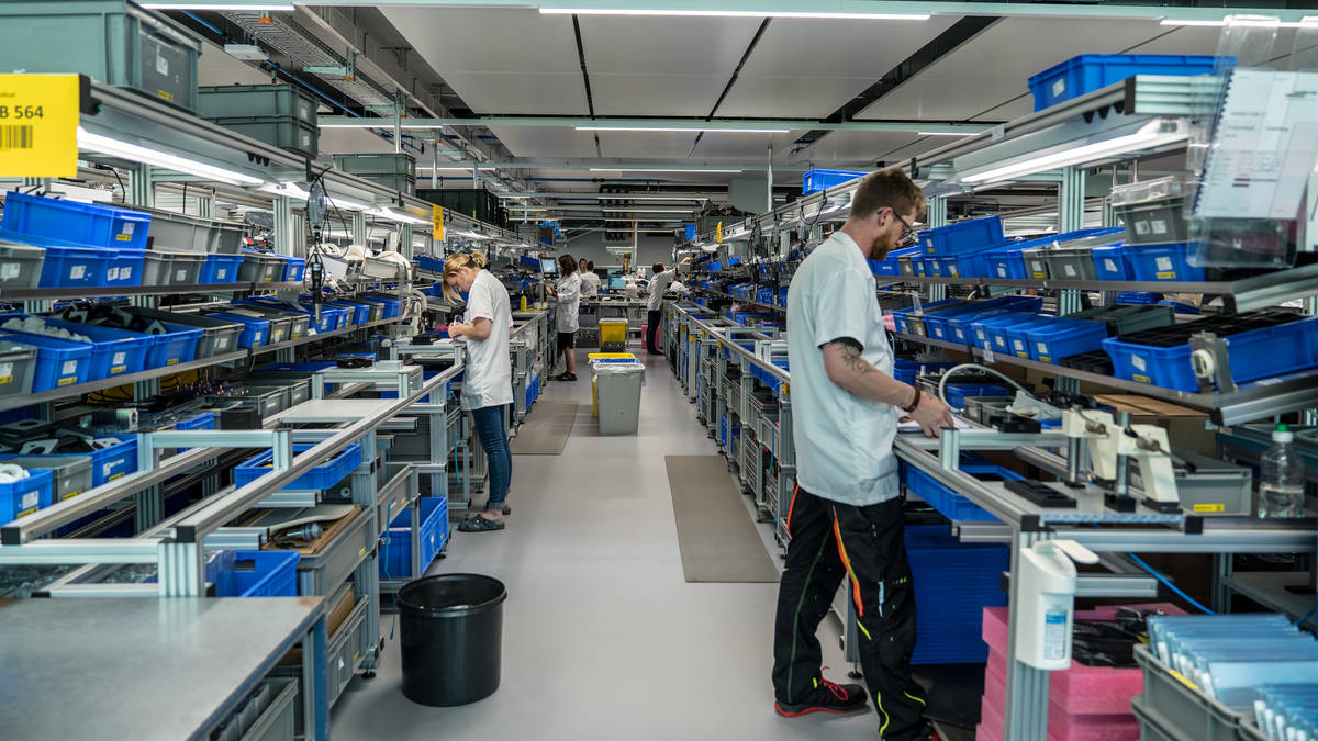 Reno-based Hamilton Medical's ventilator manufacturing facility is located in Domat Ems, Switze ...