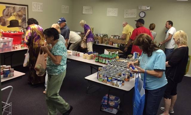 Donations to HopeLink of Southern Nevada, shown in this file photo, support food programs for s ...