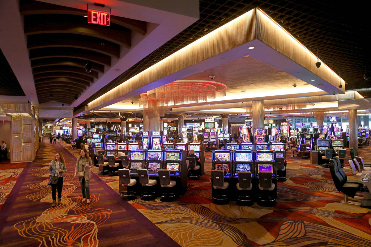 The Sahara Las Vegas on the Strip Monday, March 16, 2020. (K.M. Cannon/Las Vegas Review-Journal ...