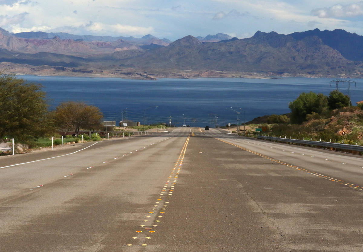 Lake Mead National Recreation Area is seen Monday, March 23, 2020. All park facilities includin ...