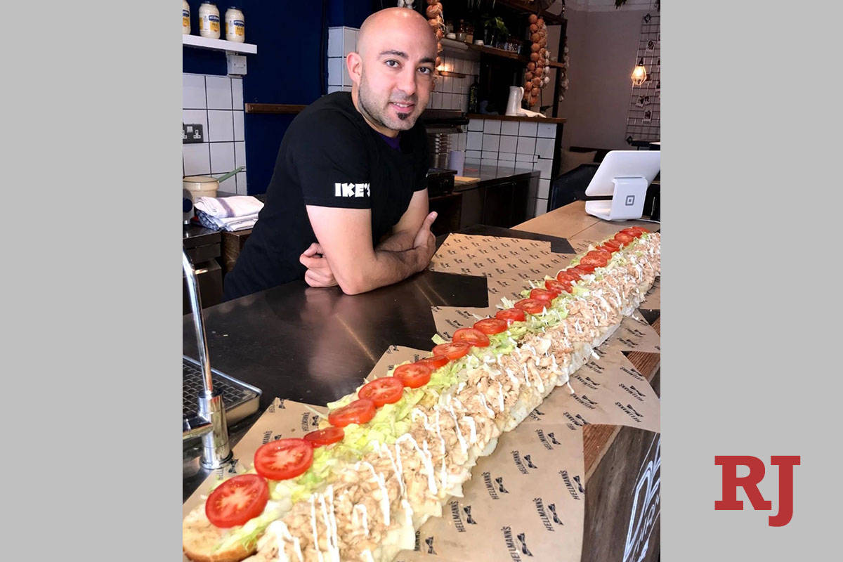 Ike Shehadeh, founder of the Ike’s Love & Sandwiches chain, which has two locations ...