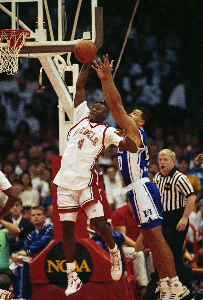 UNLV's Larry Johnson selected to college basketball hall of fame, UNLV  Basketball, Sports