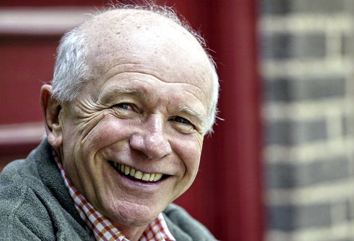 FILE - This May 14, 2006 file photo shows Tony Award winning playwright Terrence McNally in fro ...