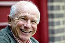 FILE - This May 14, 2006 file photo shows Tony Award winning playwright Terrence McNally in fro ...