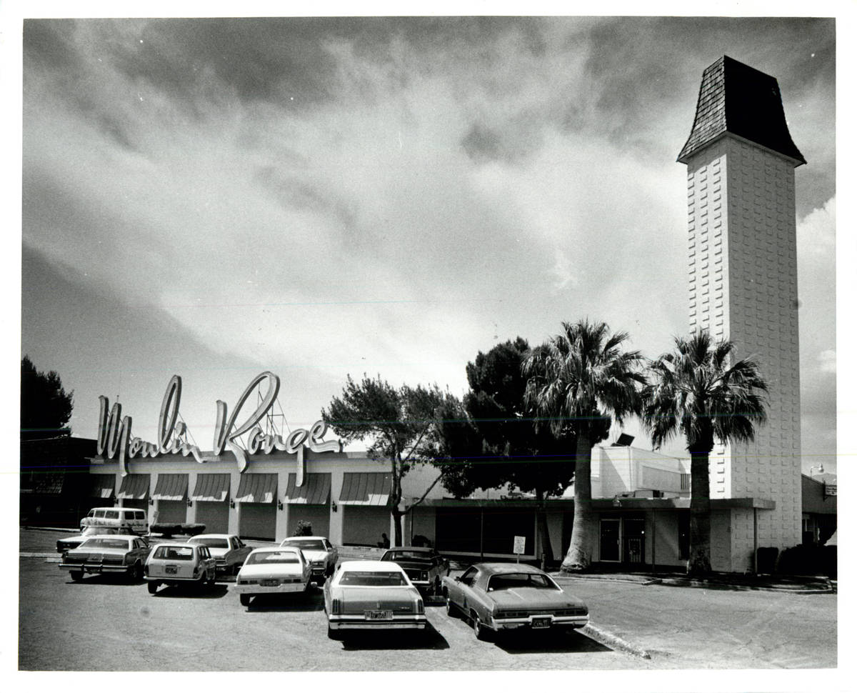 The Moulin Rouge in an undated photo. (Las Vegas Review-Journal file)