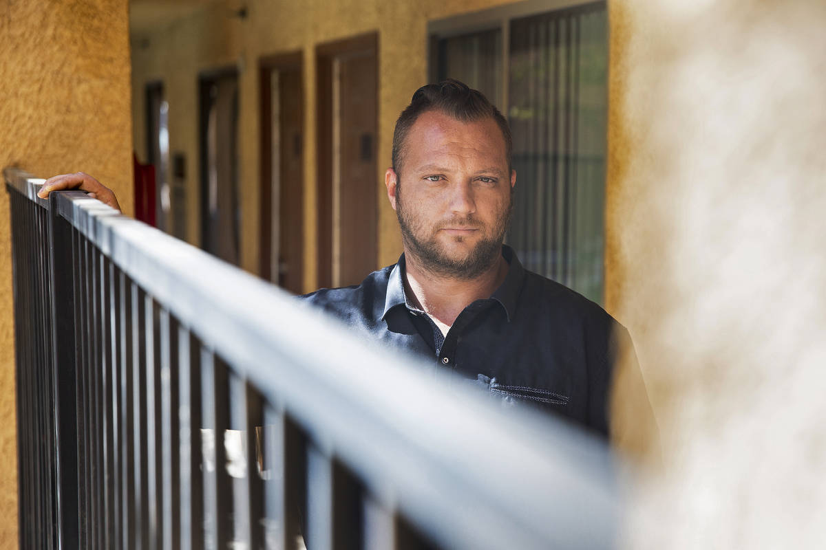 Charles Moorehead has been served a seven-day eviction notice from Siegel Suites Tropicana whil ...