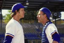 Tim Robbins, left, and Kevin Costner star in "Bull Durham." (MGM)