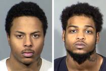 Alvie Herrell, left, and Christian Walker (Las Vegas Metropolitan Police Department)