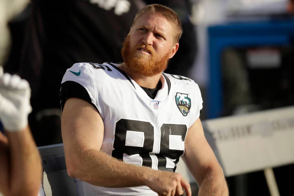 Jacksonville Jaguars tight end Nick O'Leary during the second half of an NFL football game in O ...