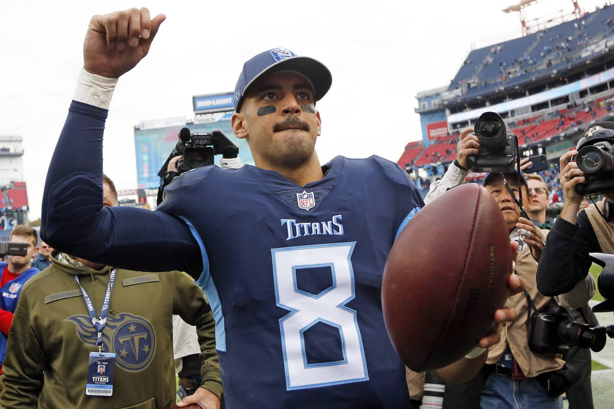 marcus mariota raiders jersey