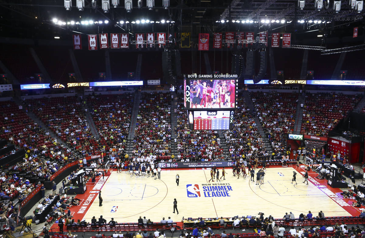 Las Vegas could host returntoplay tournament, NBA Finals, report says