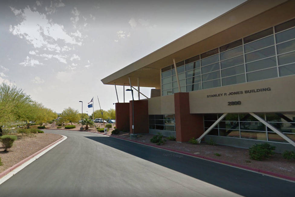 Nevada Department of Employment, Training & Rehabilitation office in Las Vegas. (Google Street ...