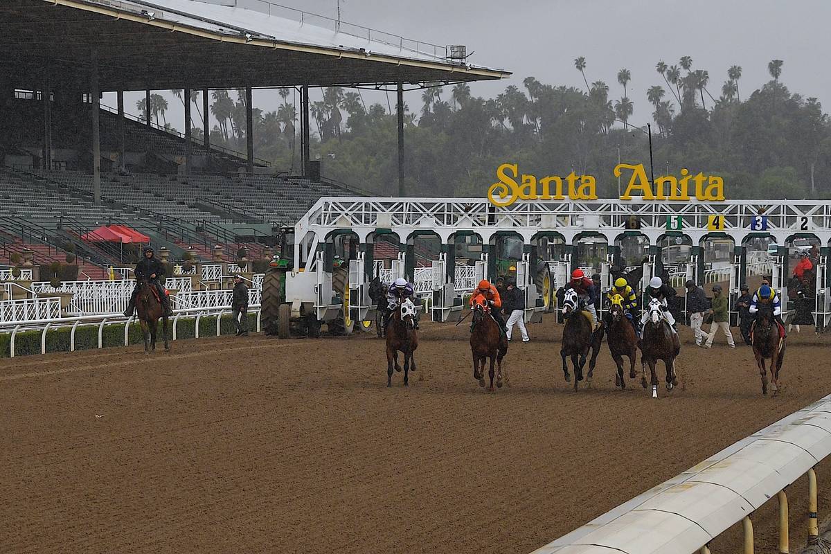 Santa Anita suspends racing because of coronavirus Las Vegas Review