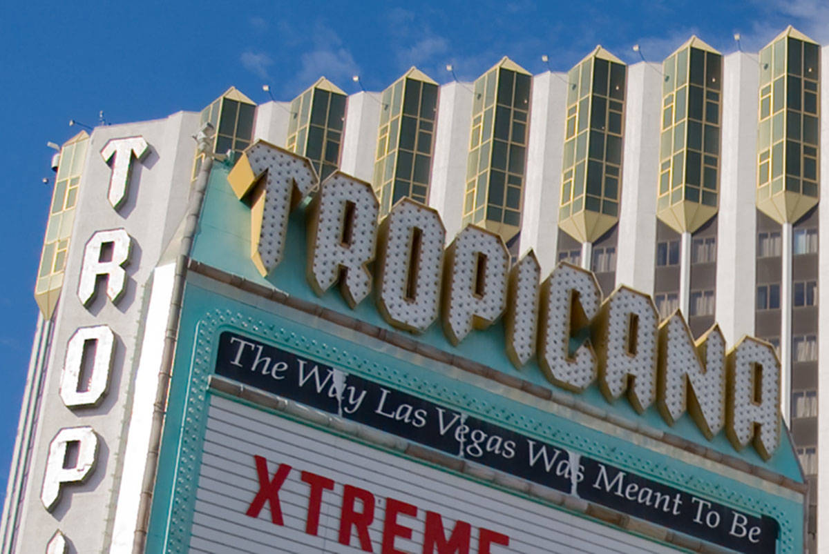 The Tropicana resort in Las Vegas (Las Vegas Review-Journal)