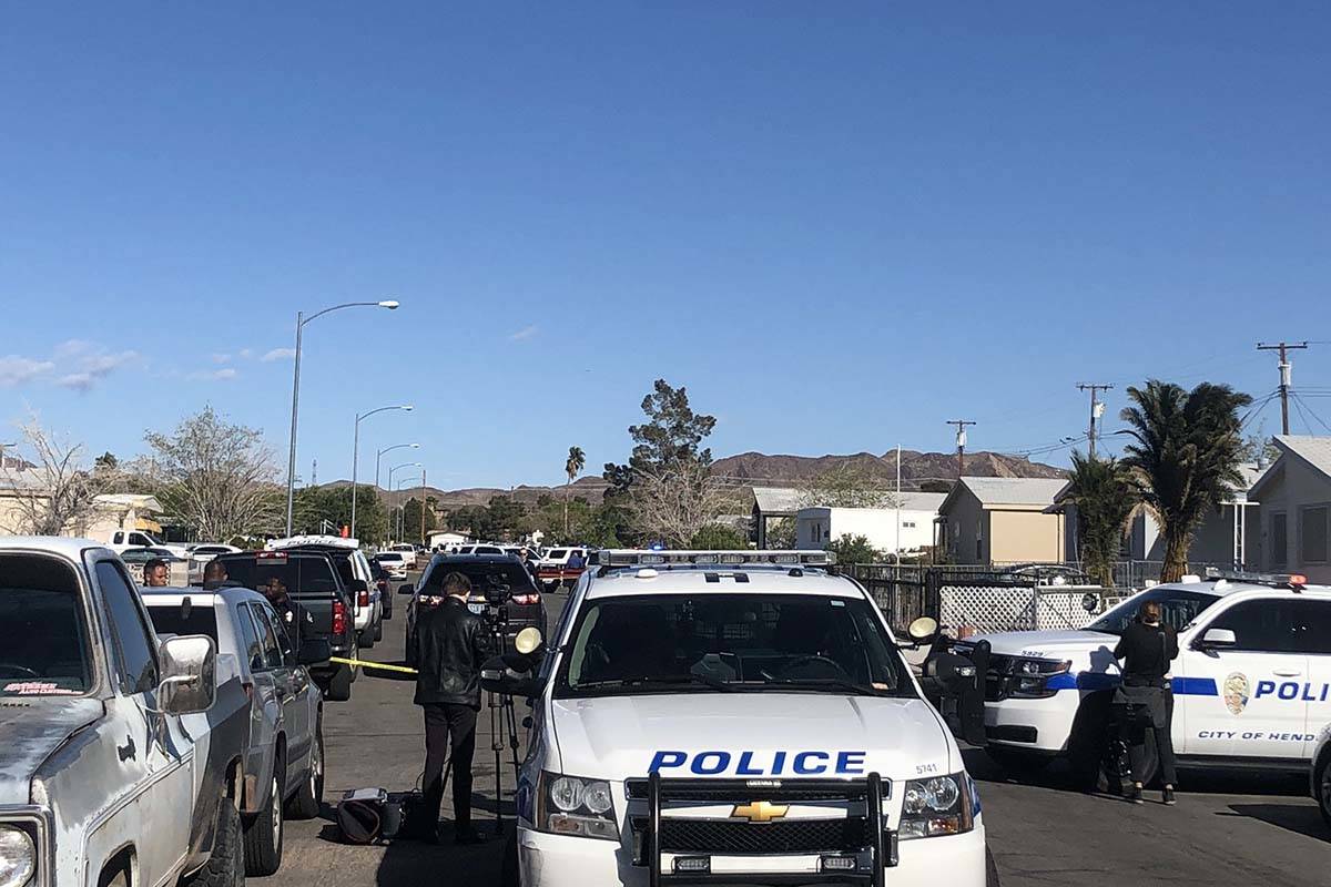 Police investigating homicide in Henderson neighborhood Las Vegas