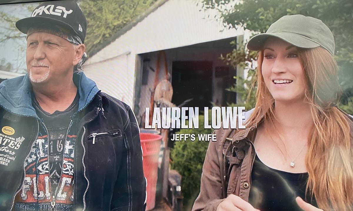 Jeff and Lauren Lowe are shown in a screen grab of the Netflix documentary series "Tiger King." ...