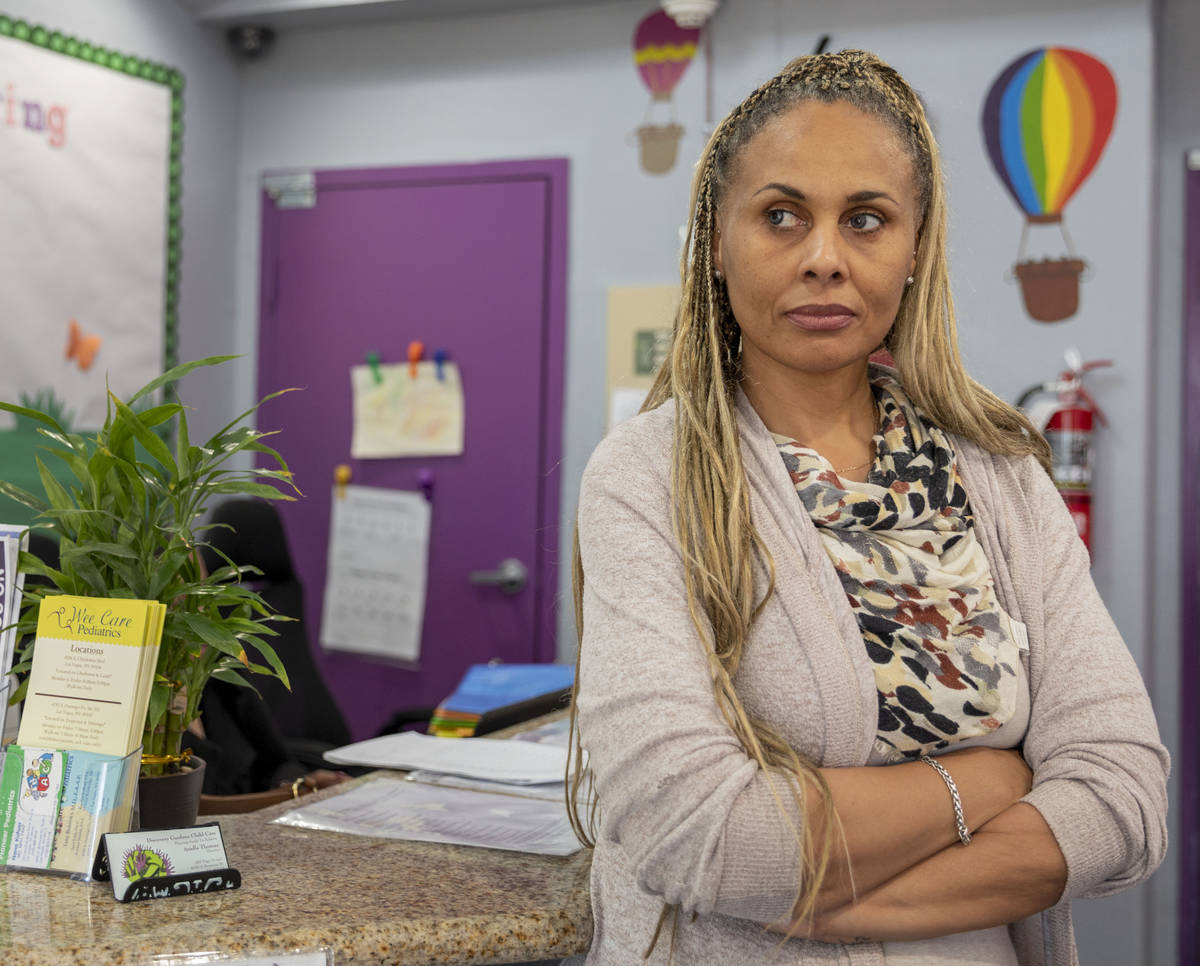 Discovery Gardens Childcare director Ariella Thomas is photographed at the Bonanza Street locat ...
