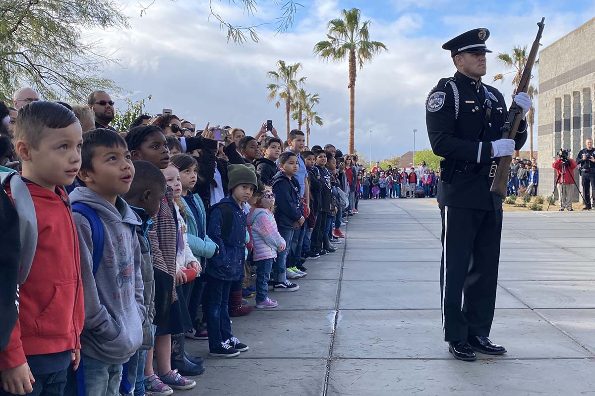 Fallen North Las Vegas police officer remembered at namesake school North Las Vegas Local
