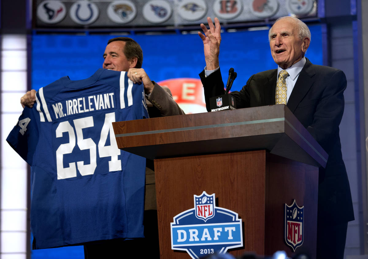 Final draft pick ‘Mr. Irrelevant’ is treated like a king NFL Draft