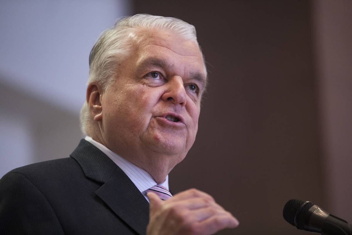 Gov. Steve Sisolak is asking President Donald Trump to declare a major disaster in Nevada due t ...