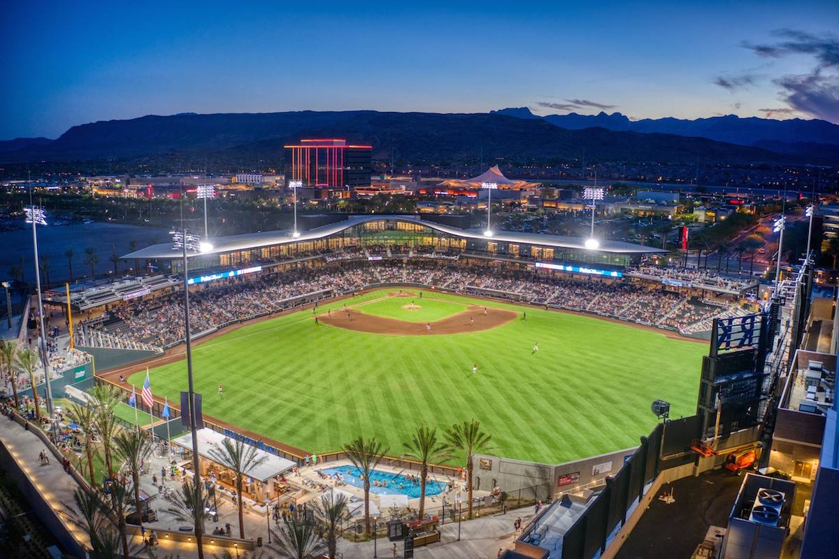 Summerlin has two professional sports facilities, the City National Arena and Las Vegas Ballpar ...