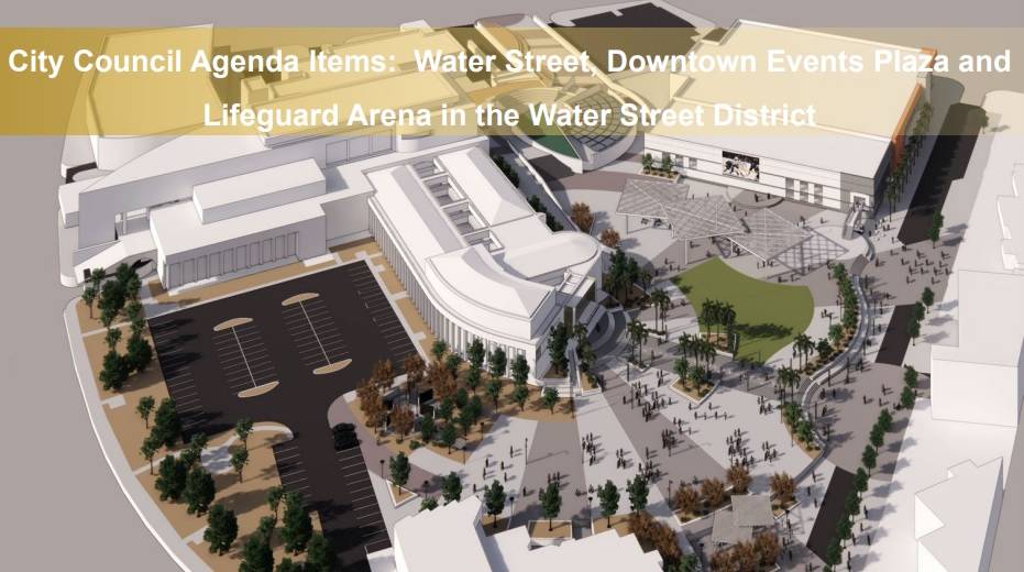 A rendering of the events plaza improvements. (City of Henderson)