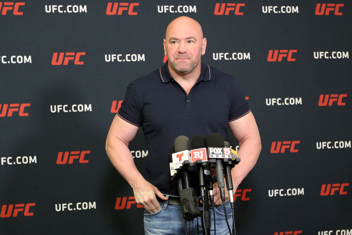 UFC’s Dana White has private island for fights Las Vegas ReviewJournal