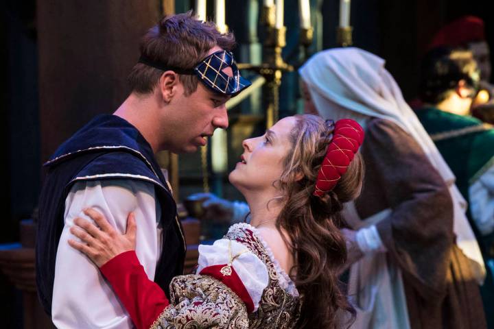A scene from "Romeo and Juliet" at the Utah Shakespeare Festival. (Karl Hugh/Utah Shakespeare F ...