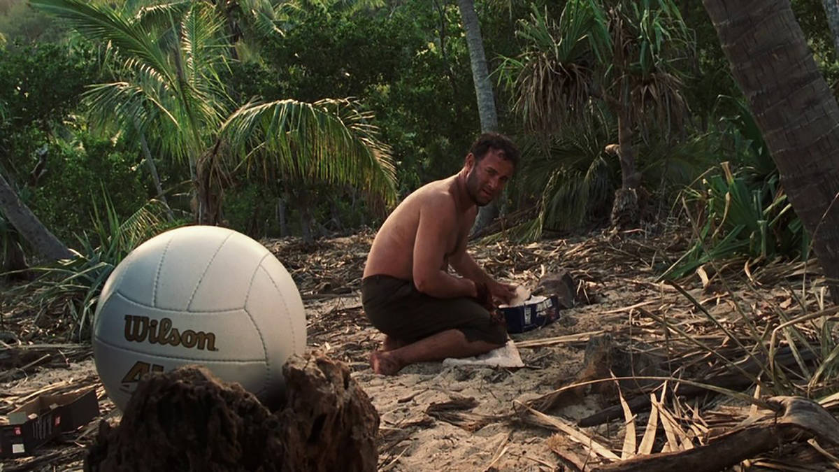 Tom Hanks as Chuck Noland in "Castaway" (Twentieth Century Fox)