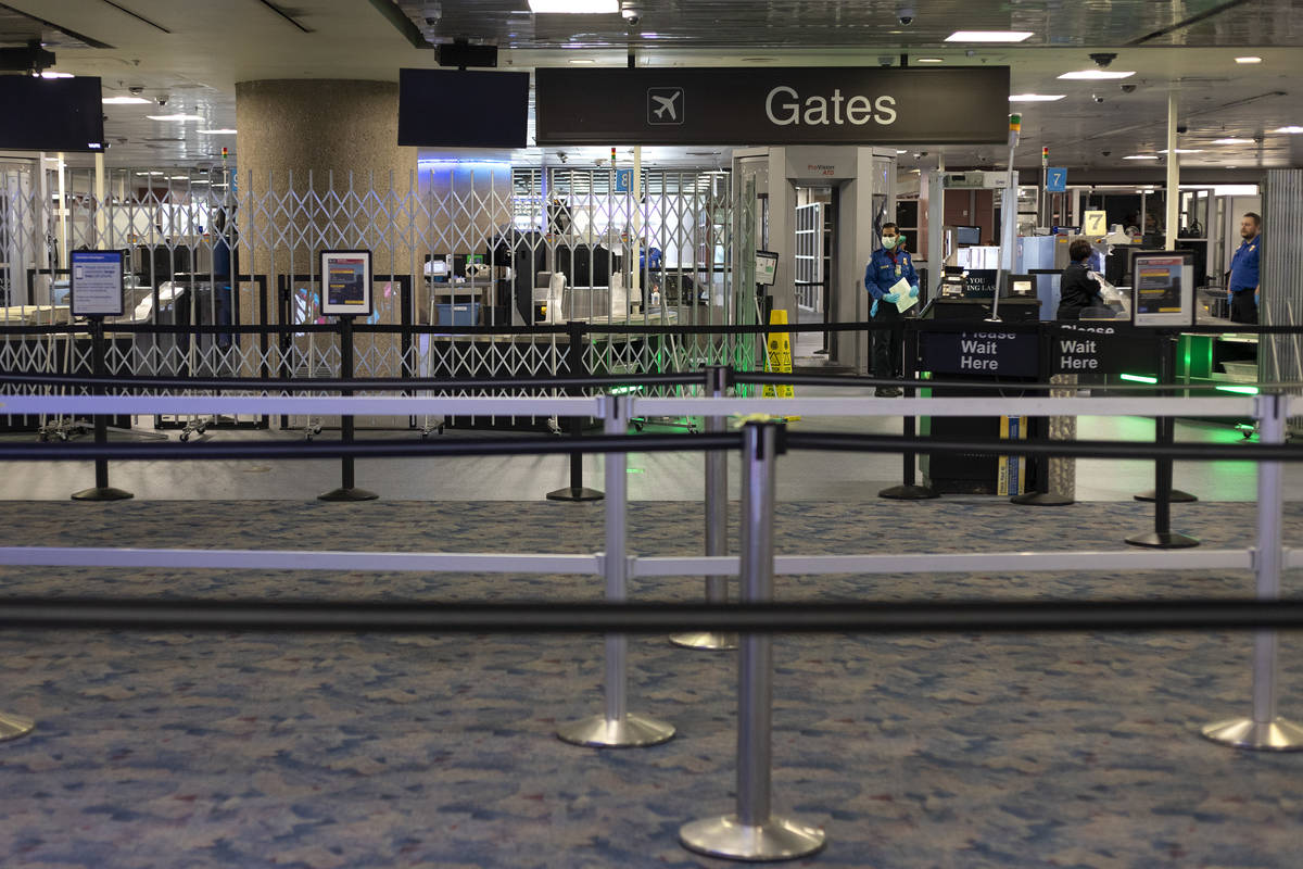 Las Vegas Airport Adjusts Amid Drop In Travel Las Vegas Review
