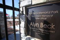 Alyn Beck Memorial Park is seen on Friday, Jan. 31, 2020, in Las Vegas. The new 10-acre park fe ...