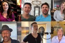 Las Vegas Singers are shown in the new "Needing Each Other" video, written by Keith Thompson an ...