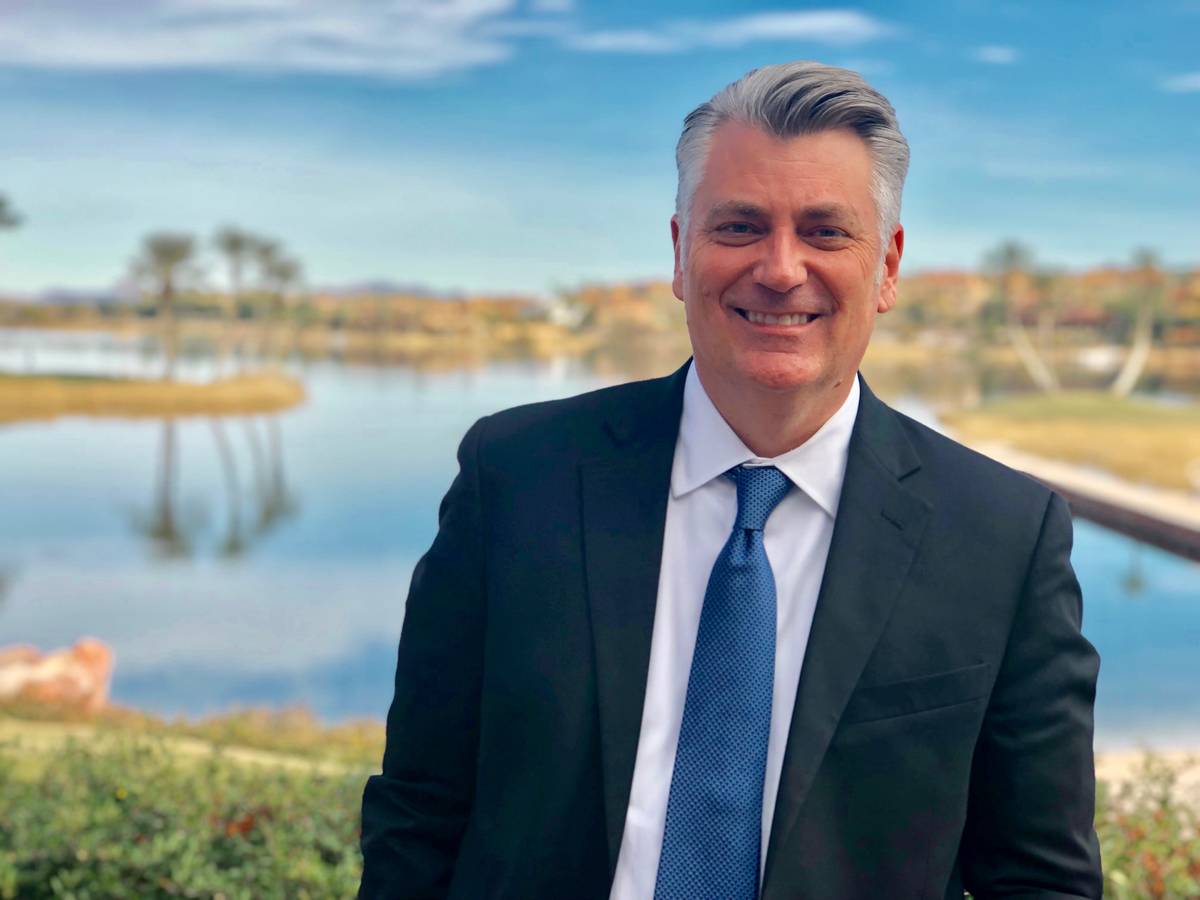 Patrick Parker is president of Raintree Investment Corp., which manages Lake Las Vegas. (Lake L ...