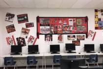Shana Hyatt Stott took a photo of her classroom on the last day she was there before school bui ...