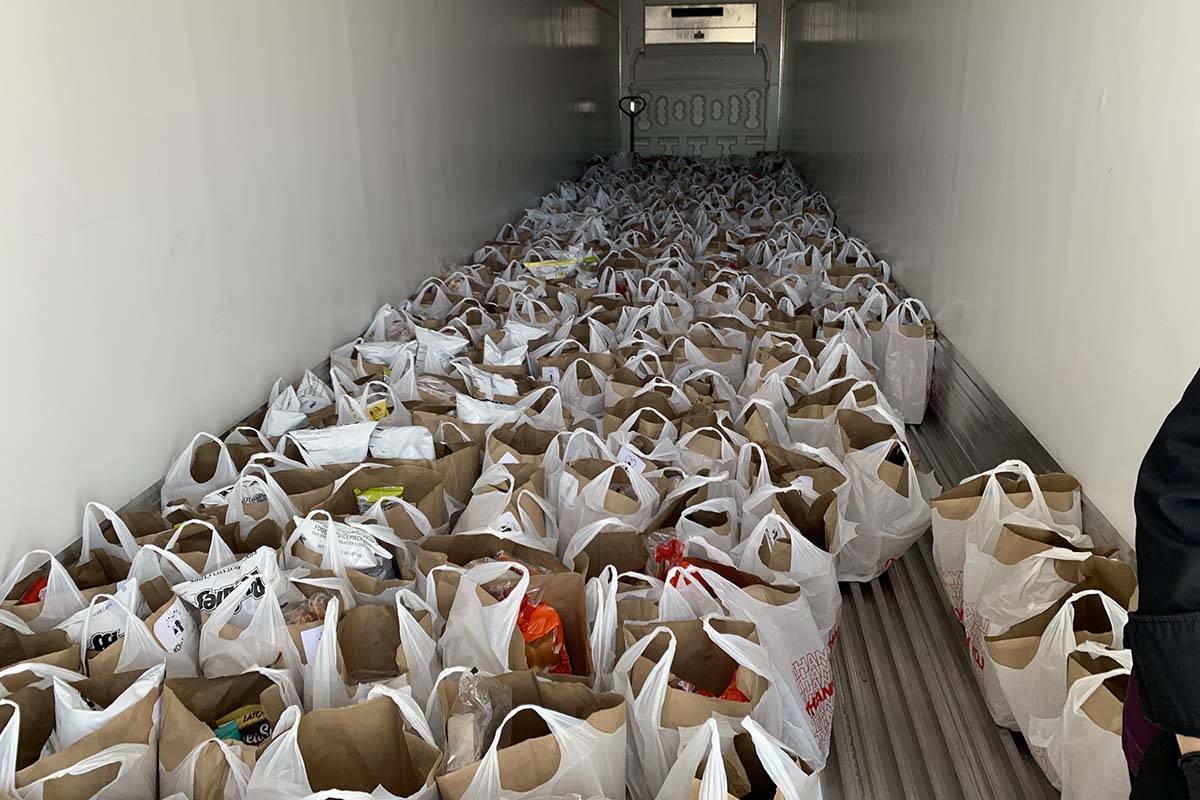 The “Chefs 4 Vegas” initiative provided food to more than 200 families