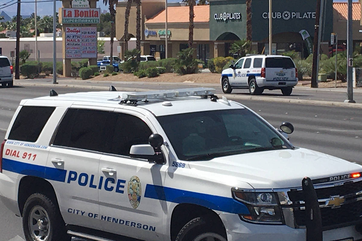 Police investigate a barricade situation Thursday, April 23, 2020, on the 4100 block of West Su ...