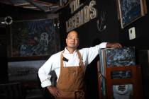 Jack Jarukasem, owner and chef of The Legends Oyster Bar & Grill, poses for a restaurant at his ...