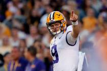 The Cincinnati Bengals made Lousiana State quarterback and Heisman Trophy winner Joe Burrow the ...