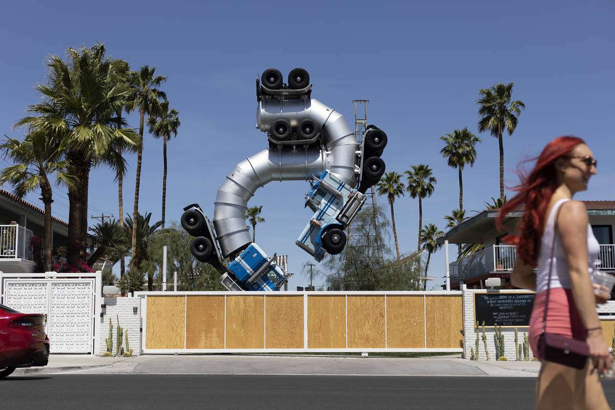 Living the quiet life in downtown Las Vegas during coronavirus — PHOTOS