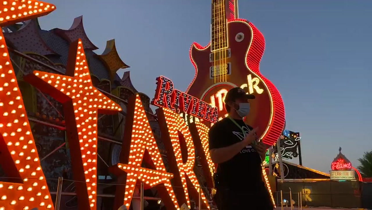 Las Vegas’ Neon Museum reopens to soldout tickets, firsttime visitors