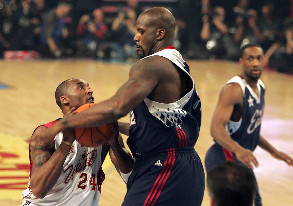 kobe bryant and lebron james all star game 2016