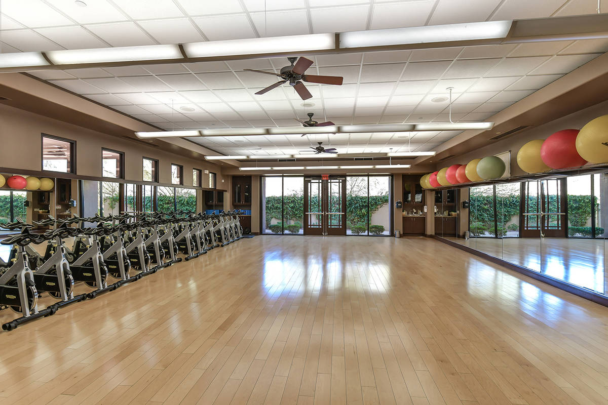 The fitness center at Anthem Country Club. (Huntington & Ellis)