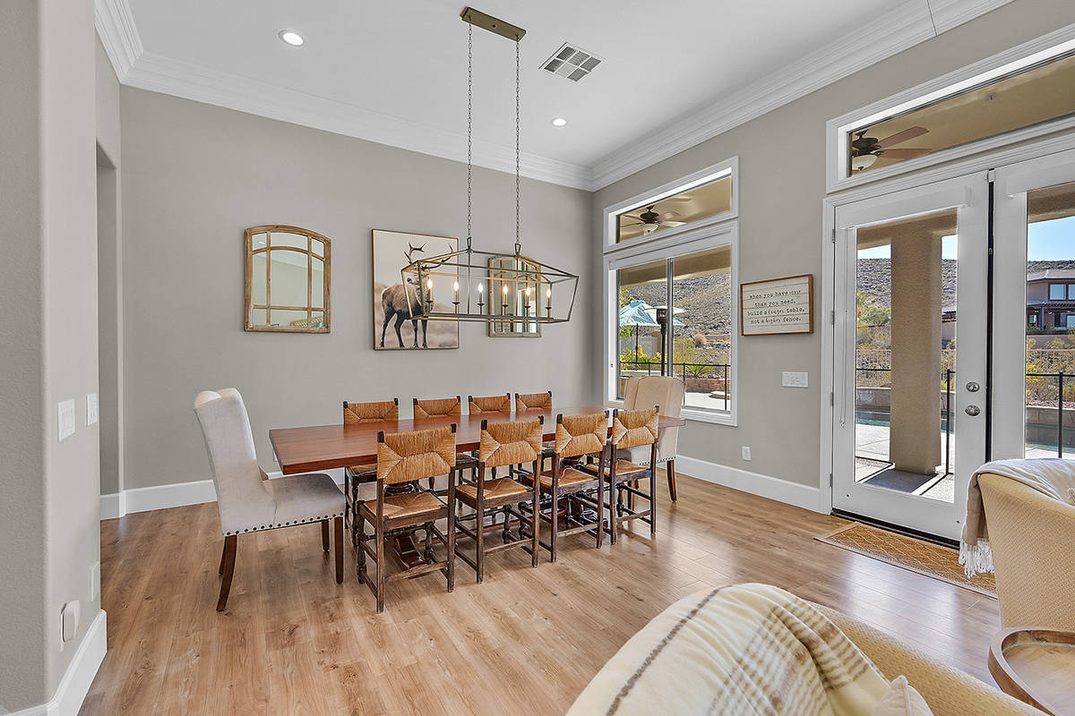 The open floor plan allows for a light and airy feel without congestion or clutter. (Huntington ...
