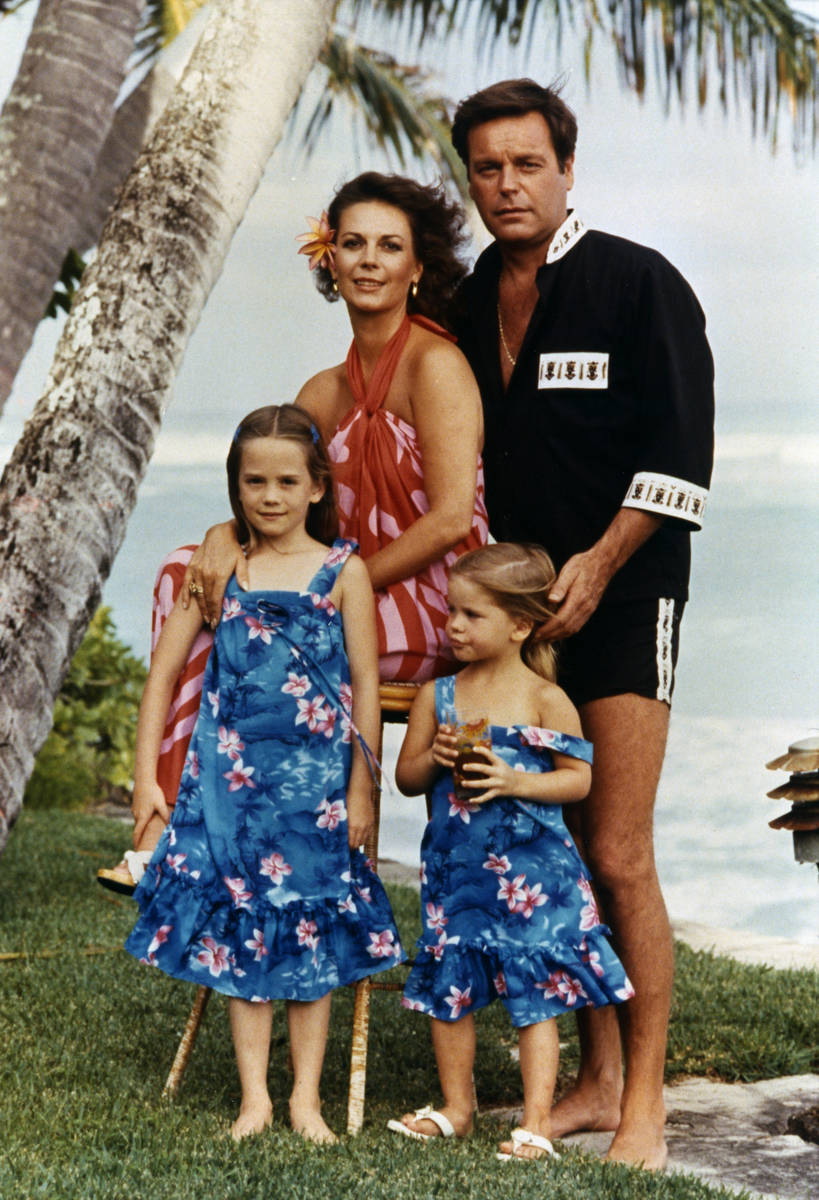 Natalie Wood, Robert Wagner, Courtney Wagner and Natasha Gregson Wagner in Hawaii in 1978. (HBO)