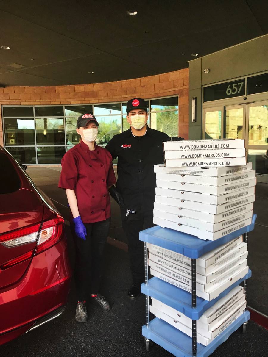 In honor of National Nurses Day, Summerlin developer, The Howard Hughes Corp., had 500 cupcakes ...