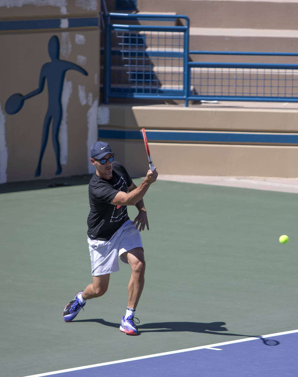 Jf Blais Plays Tennis At Darling Tennis Center On Friday May 1 2020 In Las Vegas Tennis Is Las Vegas Review-journal